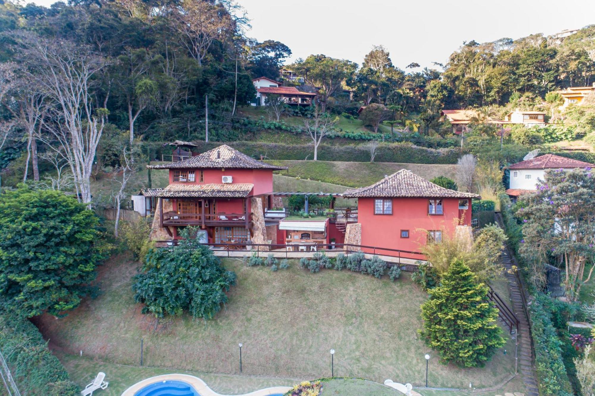 Um Recanto Na Serra De Itaipava เปโตรโปลิส ภายนอก รูปภาพ